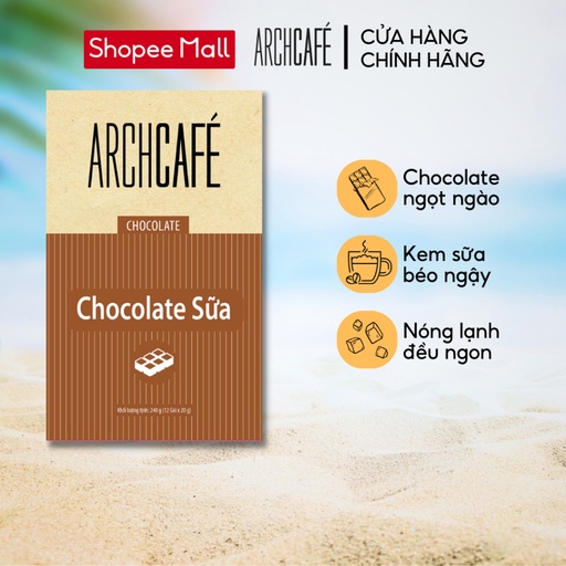 Chocolate Sữa Choco Cacao hoà tan Archcafé (Sô cô la)