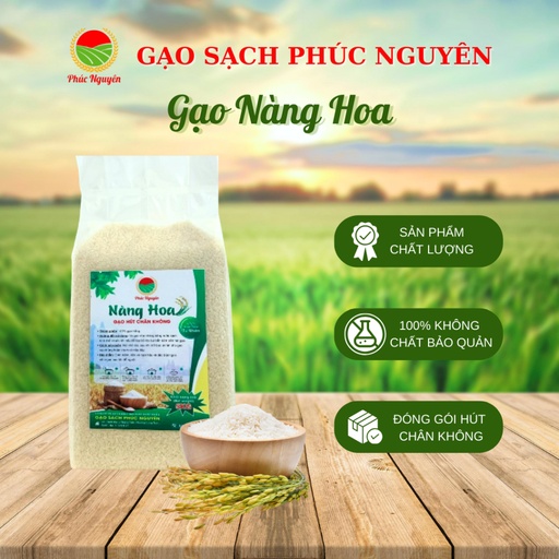 Gạo Nàng HoaCung Cấp Các Dưỡng Chất Nuôi Dưỡng Cơ Thể